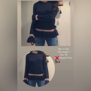 blu pepper sweater